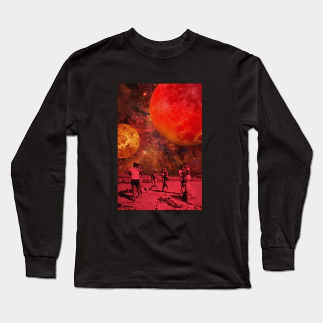 Interstellar Vibrations Long Sleeve T-Shirt by Woah_Jonny